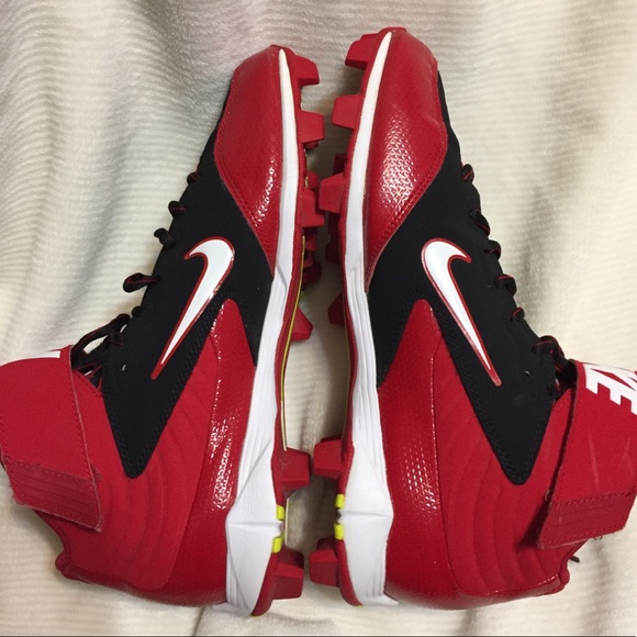 Nike | Shoes | Nike Huarache Fastflex Hightop Cleats | Poshmark